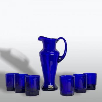 Glass Jug with Glasses - 2000 Glass Jug with Glasses - 2000