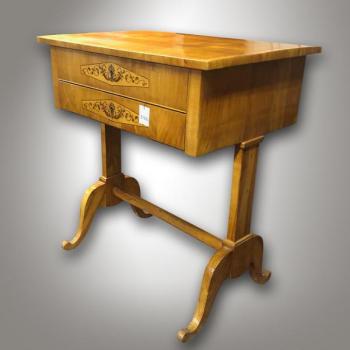 Small Table - brass, cherry wood - 1830 Small Table - brass, cherry wood - 1830