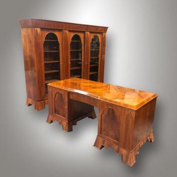 Kabinett Furniture - walnut burr, French polish - 1935 Kabinett Furniture - walnut burr, French polish - 1935