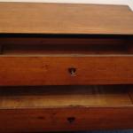 Chest of drawers - solid oak, French polish - 1820