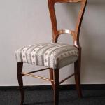 Four Chairs - walnut veneer - 1860
