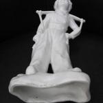 Porcelain Boy Figurine - glazed porcelain - 1920