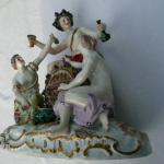Porcelain Group of Figures - 1850