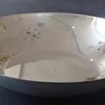 Silver bowl with oval handles