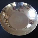 Silver bowl with oval handles