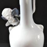 Vase with ornamental pigeon - Ilmenau, Mezler & Or