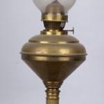 Kerosene Lamp - brass, glass - Ditmar Wien - 1900