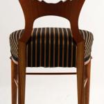 Pair of Chairs - solid wood, cherry veneer - 1880
