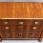 Chest of drawers - solid wood, cherry wood - Biedermeier - 1830