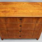 Chest of drawers - ash wood - Biedermeier - 1870