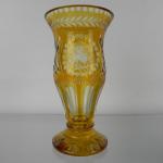 Vase - clear glass - 1920