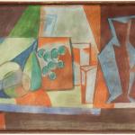 Still Life with Fruit - cardboard - Veris Jaroslav (1900-1983) - 1960
