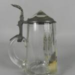 Glass Tankard - glass - 1870