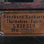 Clockwork - cast iron, brass - Bernhard Zachari Leipzig - 1880