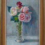 Vaclav Vyhnanek - Roses in a vase