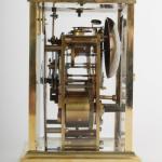 Alarm Clock - gilded brass, clear glass - 1870