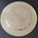 Round Silver Plated Tray - William Hutton & Sons.