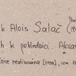 Old Postcard - Ludvk Alois Sala (1900 - 1953) - 1949