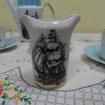 Tea Set - white porcelain - Jaroslav Jeek, Bohemia - 1800