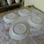 Plate - white porcelain - Meissen - 1900