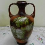 Vase from Porcelain - white porcelain - Royal Wettina Robert Hanke RH Austria - 1900