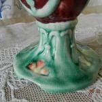 Vase from Porcelain - majolica - 1900