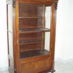 Display Cabinet - walnut wood - 1880