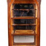 Display Cabinet - walnut wood - 1890