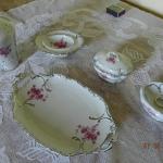 Porcelain Dish Set - Royal Dux Czechoslovakia - 1930