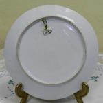 Decorative Plate - white porcelain - 1850