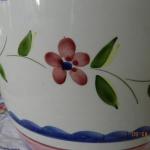 Flowerpot - ceramics - Alcobaca Portugal - 1950
