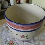 Flowerpot - ceramics - Alcobaca Portugal - 1950