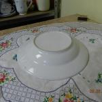 Plate - white porcelain - 1930
