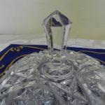 Glass Jar - crystal - 1960