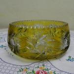 Glass Bowl - crystal - 1930