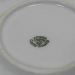 Plates - white porcelain - 1920