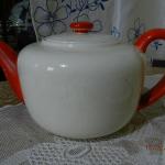 Tea Set - white porcelain - 1930