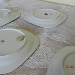 Plates - white porcelain - Thomas Germany - 1950