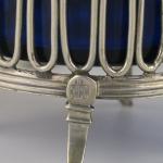 Glass Dish in Metal Mounting - glass, silver - Prague 1810 - 1810
