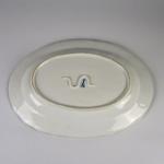 Oval Bowl - white porcelain - Meissen - 1950