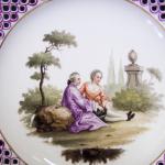 Decorative Plate - porcelain - Wien - 1843