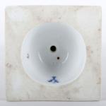 Porcelain Candlestick - white porcelain - Meissen - 1930