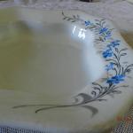 Bowl - white porcelain - Loket Elbogen Austria 1850 - 1850