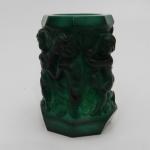 Vase - glass, Malachite - Jade Schlevogt - 1930