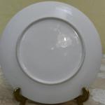 Plate - white porcelain - Carl Knoll Carlsbad - 1910