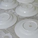 Plates - white porcelain - Ditmar UrbachCzechoslovakia - 1930