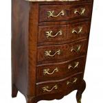 Chest of drawers - wood, marble - 1830