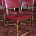 Chair Sets - solid oak - 1850