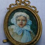 Miniature - brass - 1850