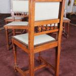 Chair Sets - solid oak - 1890
